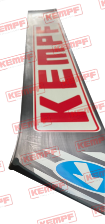 23701 Heckschmutzfänger 2400x330  Kempf ohne Halter